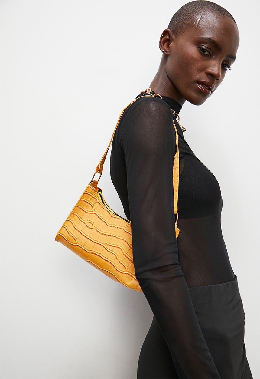 Superbalist - Della baguette bag - yellow