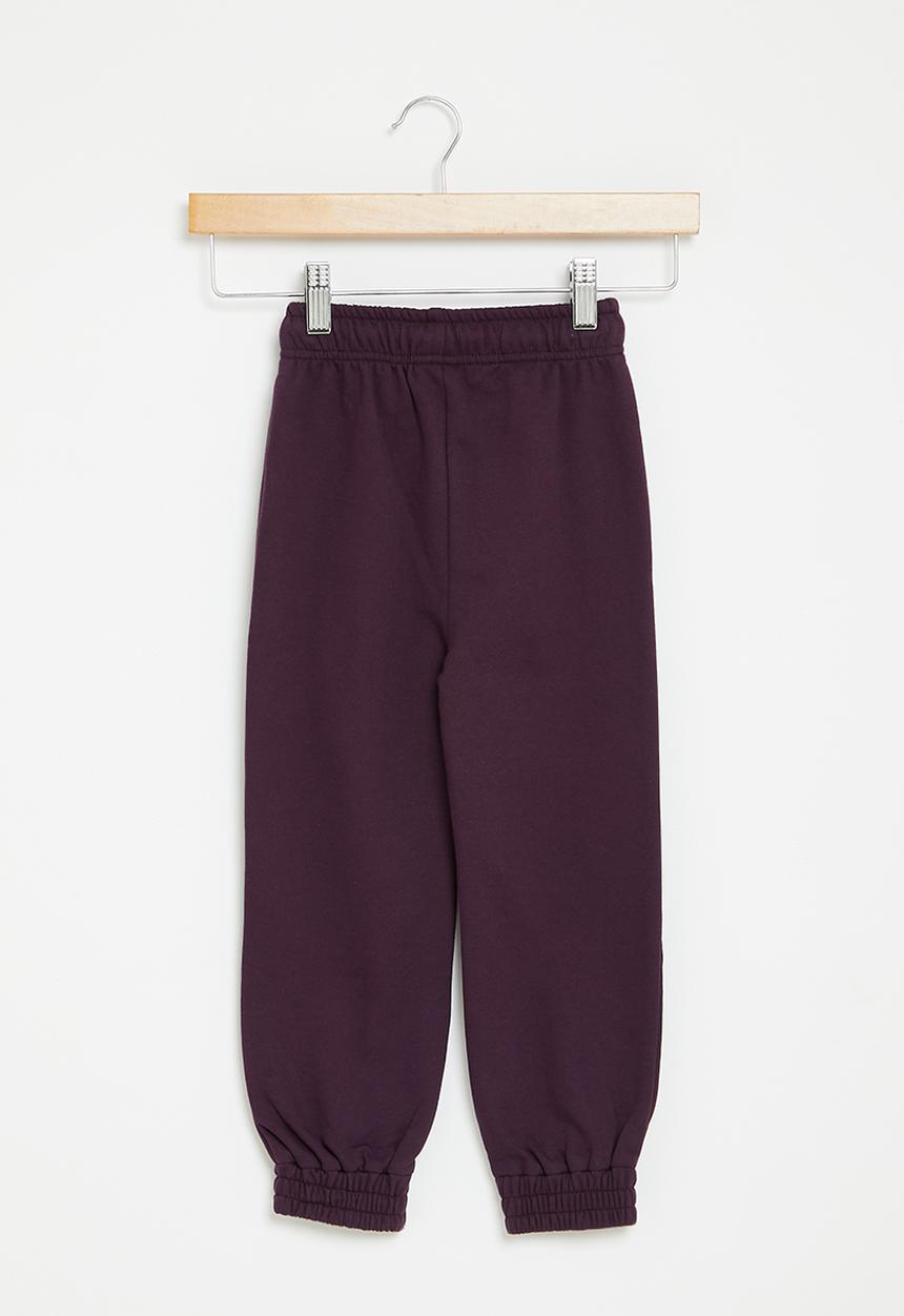 Pop Candy - Girls upstyled joggers - purple