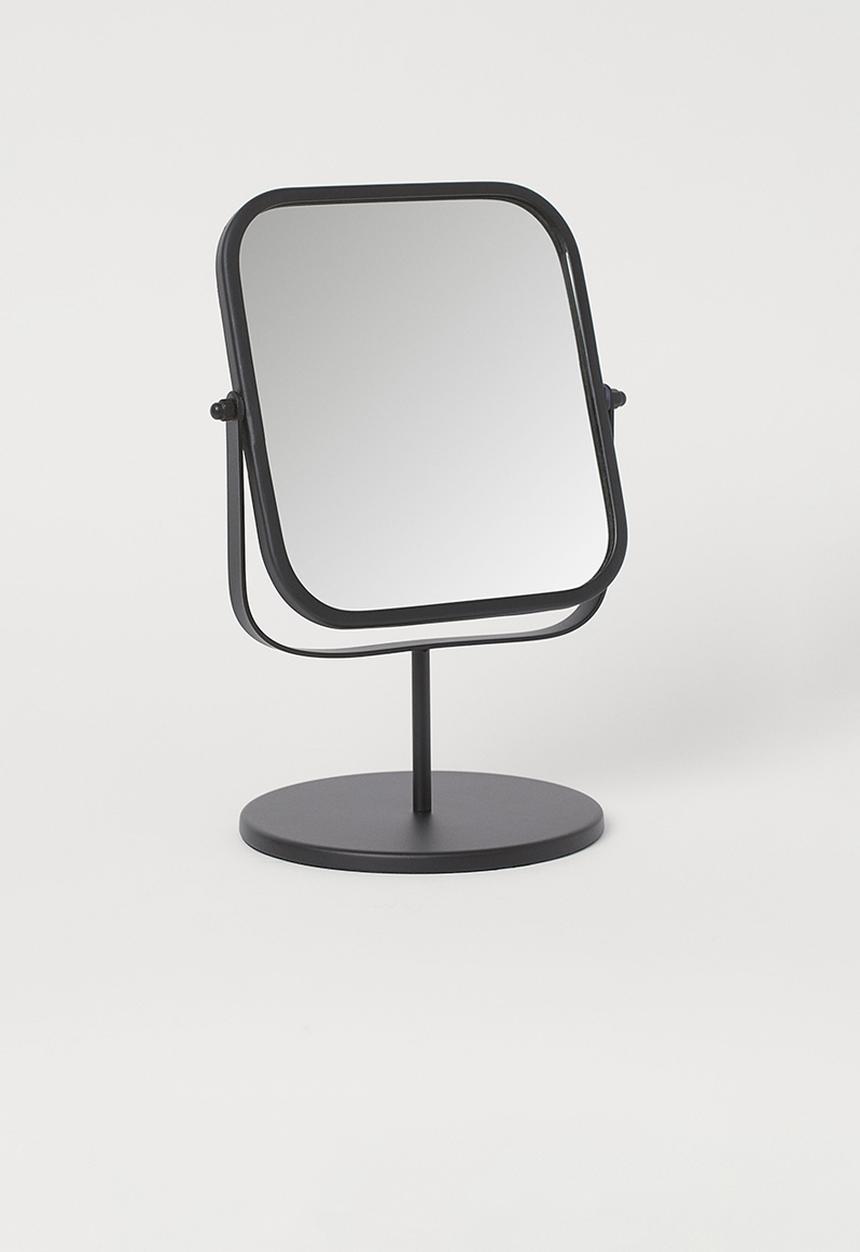 H&M - Metal table mirror - black