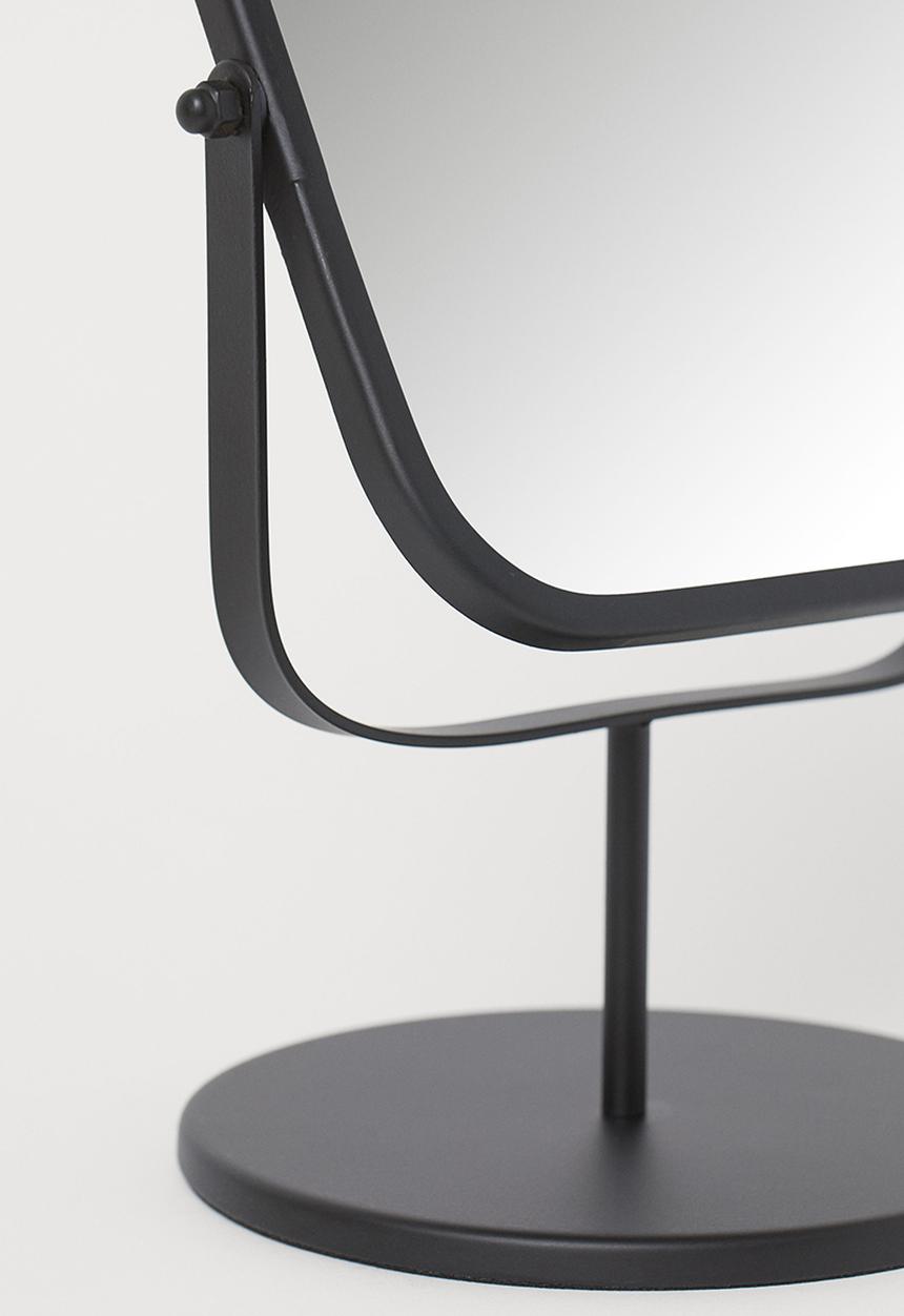 H&M - Metal table mirror - black