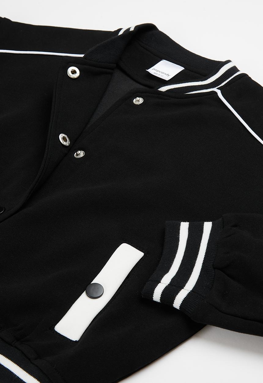 Pop Candy - Baseball jacket & skirt set - black 