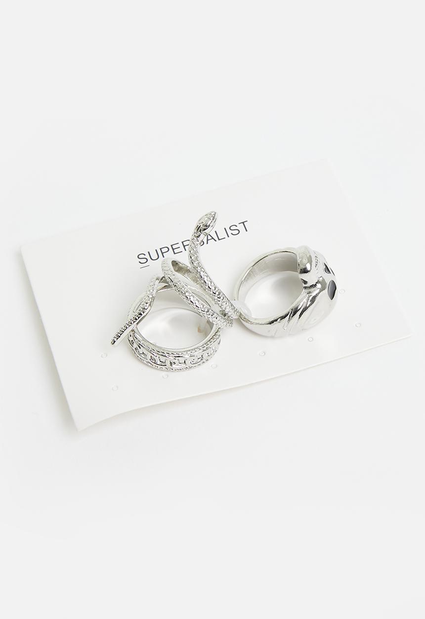 Superbalist - Noel ring set - silver
