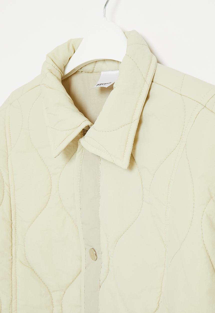 Pop Candy - Quilted jacket - off white