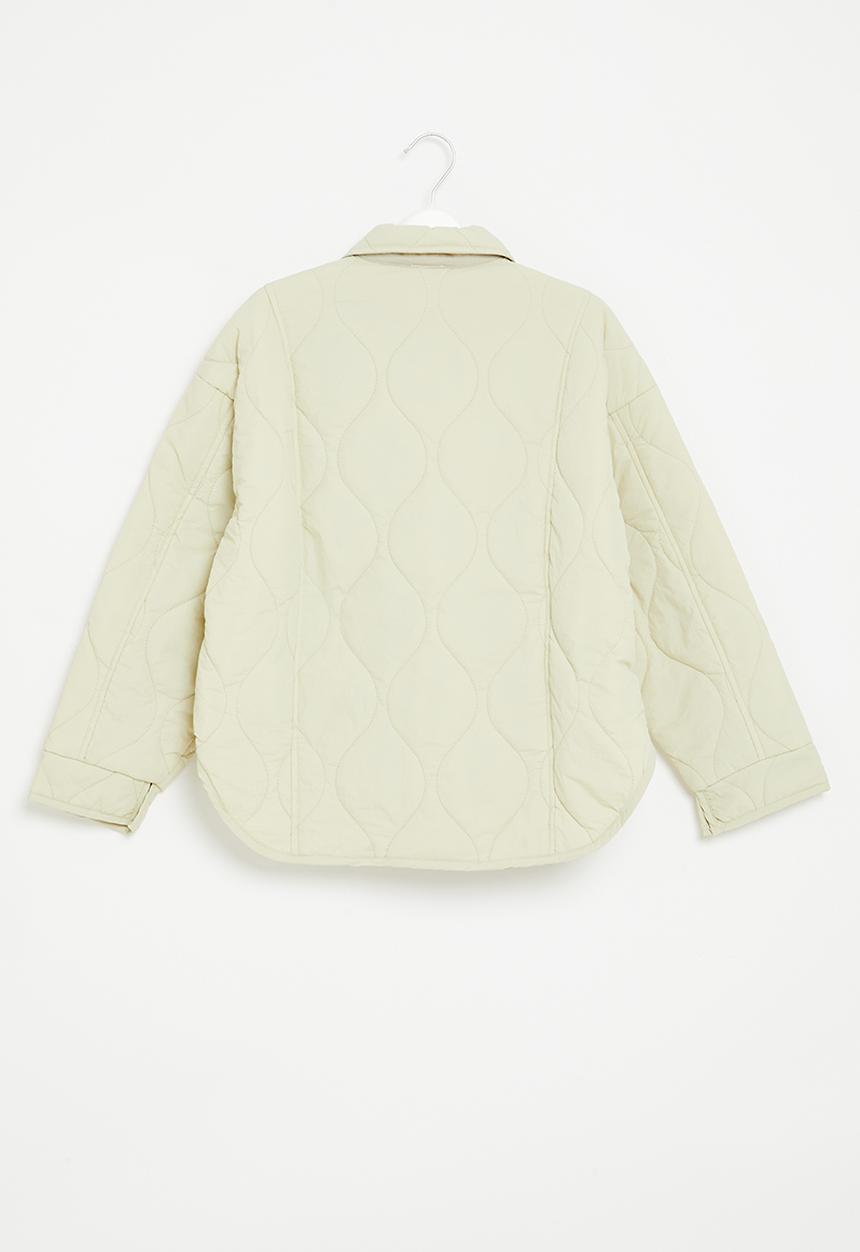 Pop Candy - Quilted jacket - off white
