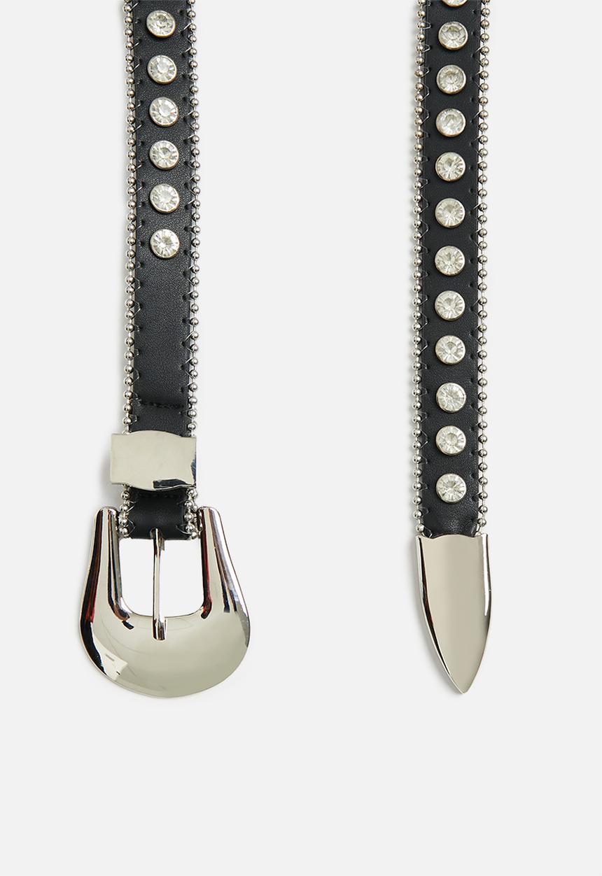 Superbalist - Brynne studded waist belt - black