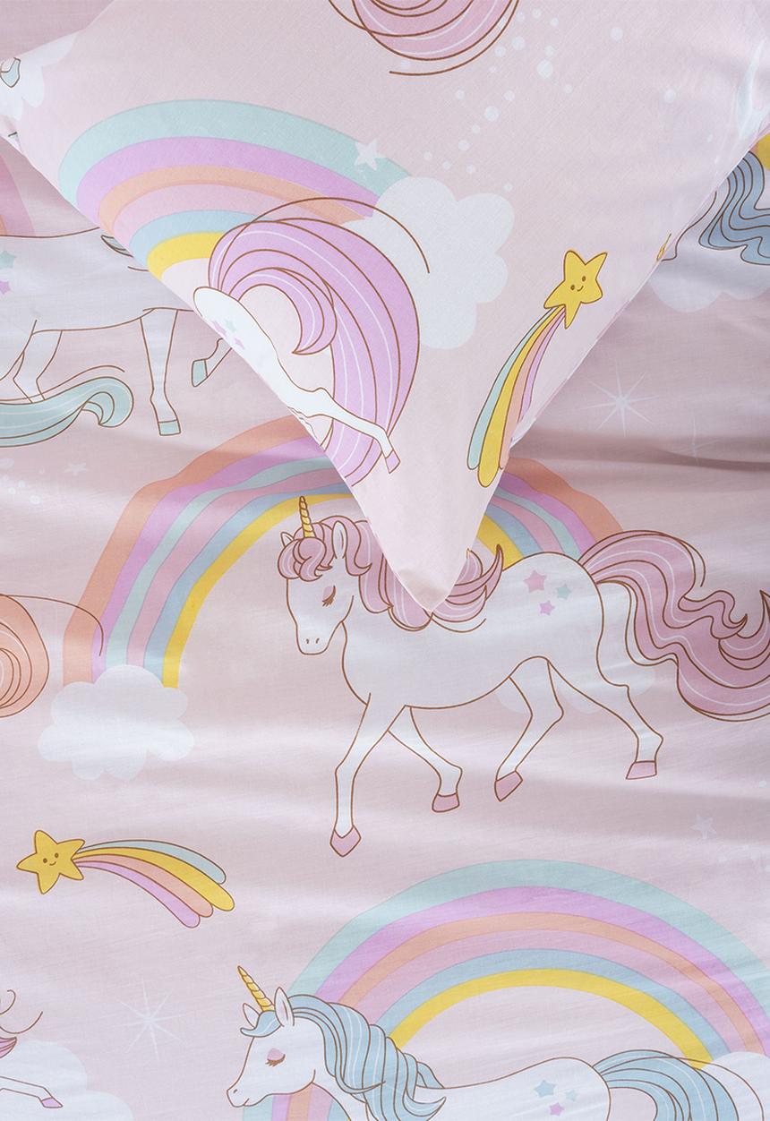 Linen House - Rainbow dream duvet cover set - multi