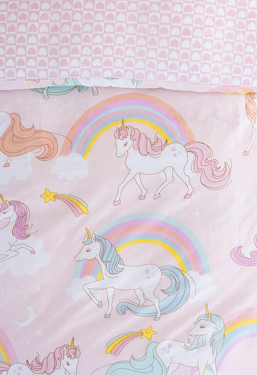 Linen House - Rainbow dream duvet cover set - multi