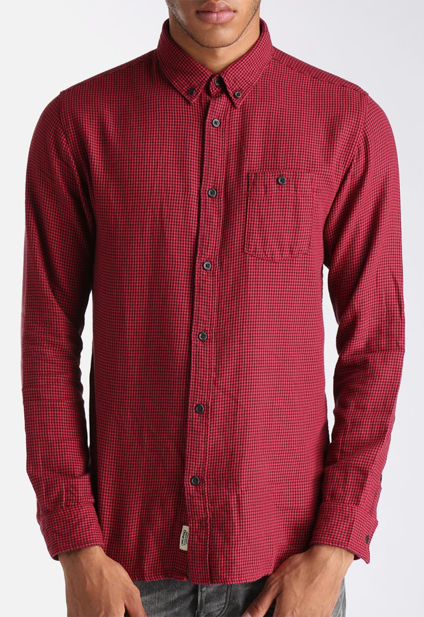 Jack & Jones - Houndstooth shirt 