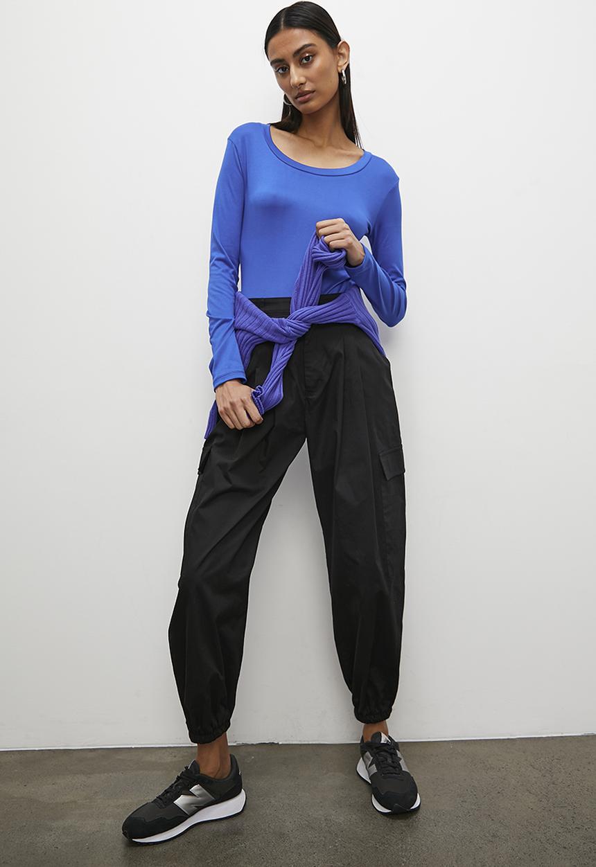 Superbalist - Scoop neck tee - bright blue
