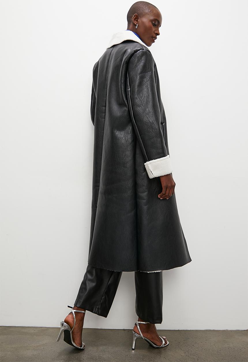 Superbalist - Shirling coat - black