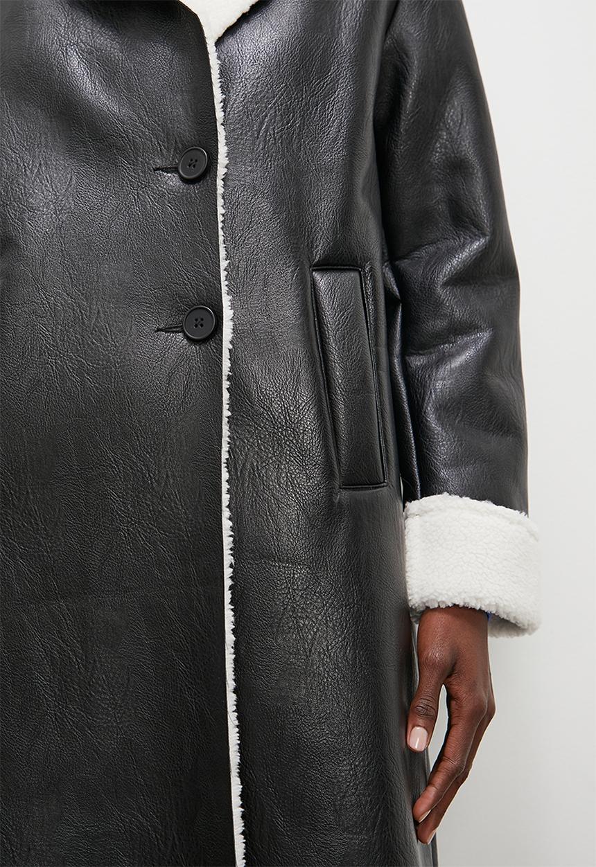 Superbalist - Shirling coat - black