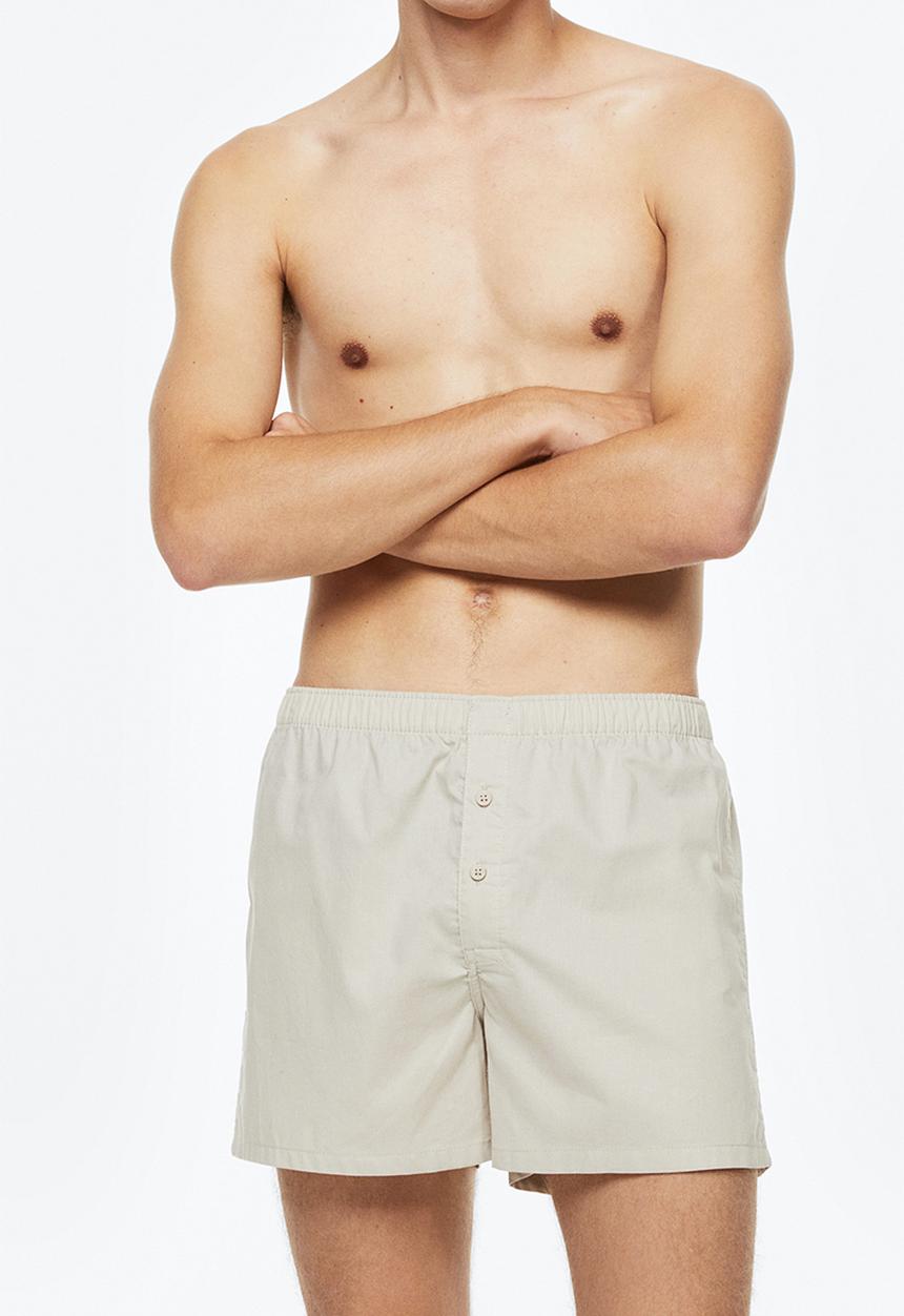 H&M - 3-Pack woven cotton boxer shorts - multi
