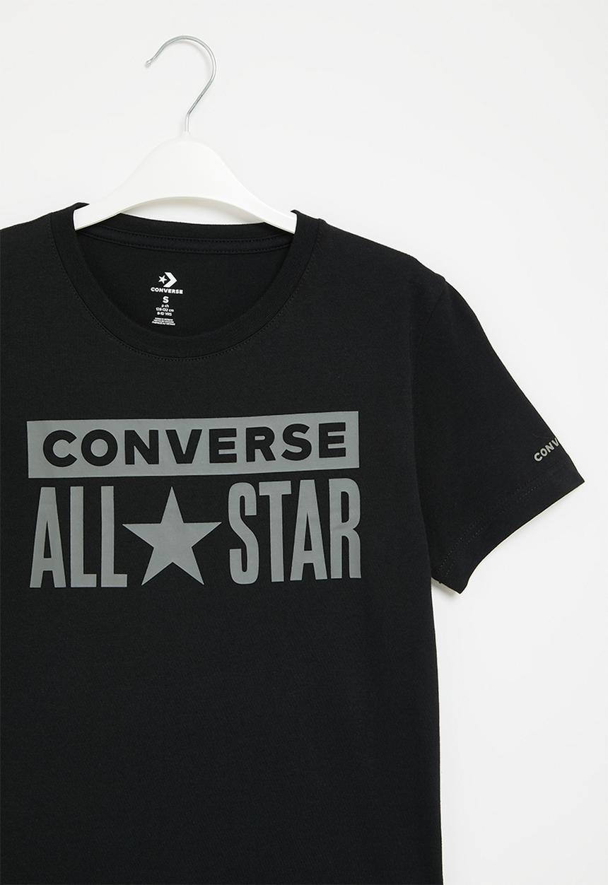 Converse - Teen Dissected license plate t - black