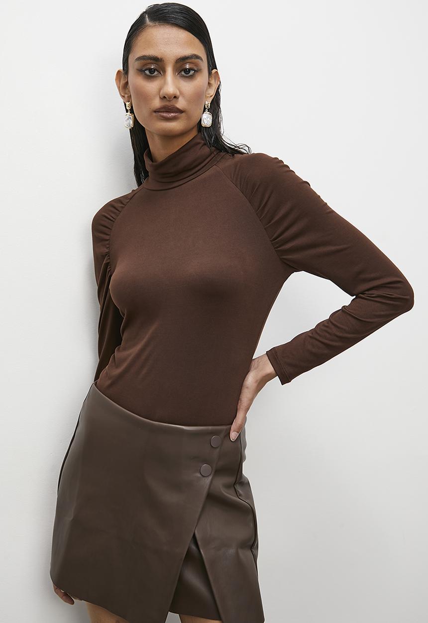 Superbalist - Raglan sleeve tee - cappuccino
