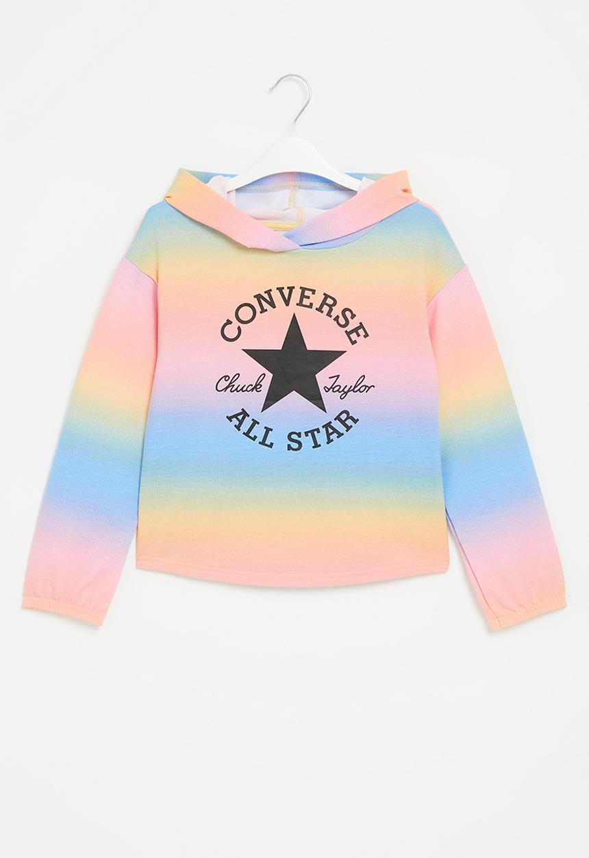 Converse - Teen Gradient printed boxy hoo - sunny oasis