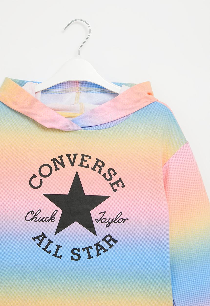 Converse - Teen Gradient printed boxy hoo - sunny oasis