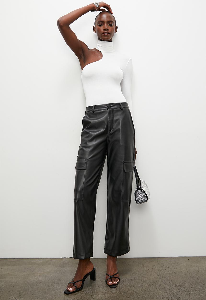 Superbalist - One arm fashion bodysuit - winter white