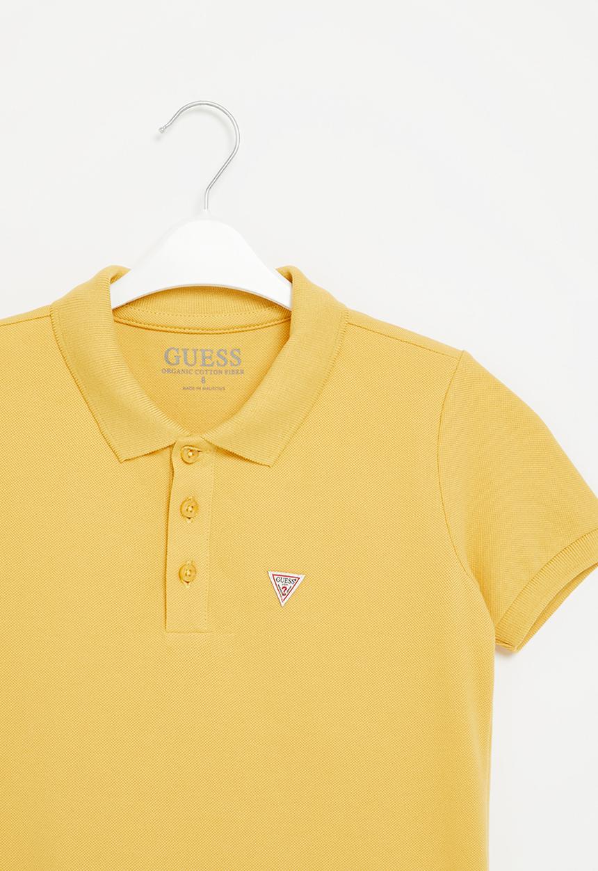 GUESS - Core polo - washed yellow