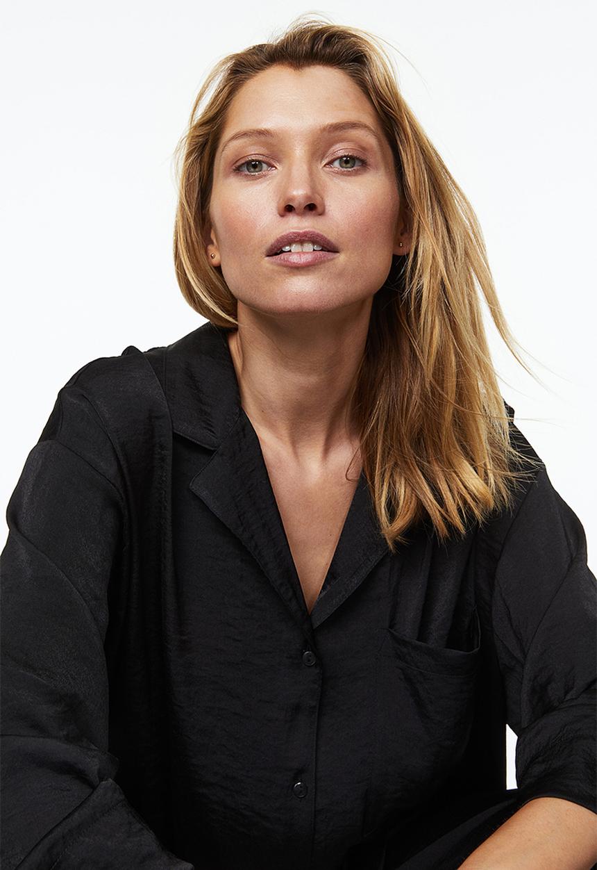 H&M - Satin pyjamas - black