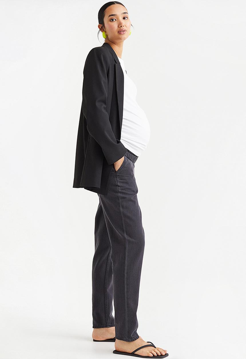 H&M - Mama cotton jeans - dark grey