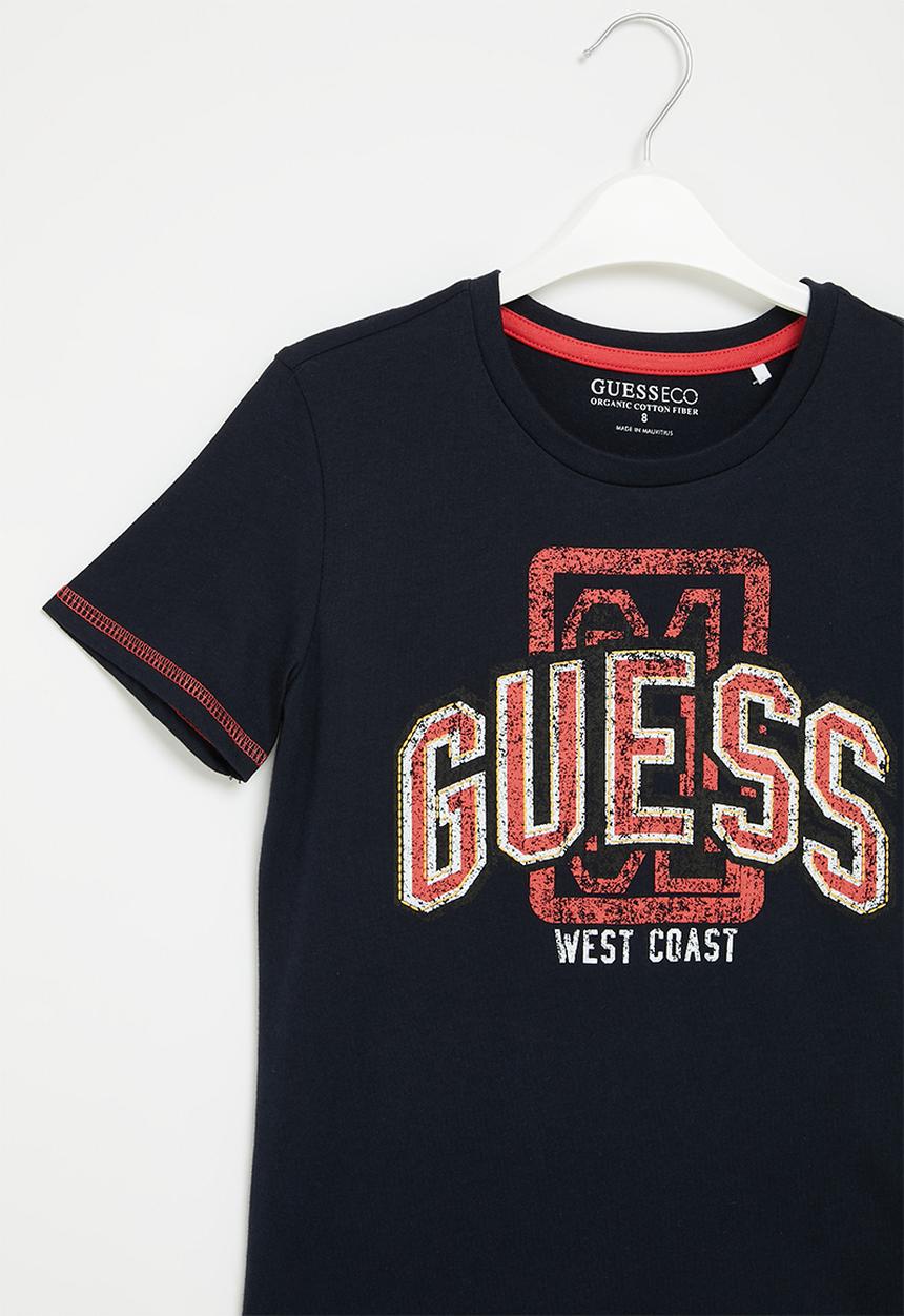 GUESS - Short sleeve t-shirt - smart blue