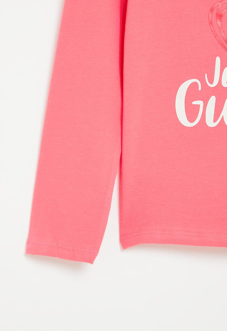 GUESS - Long sleeve t-shirt - pop rose