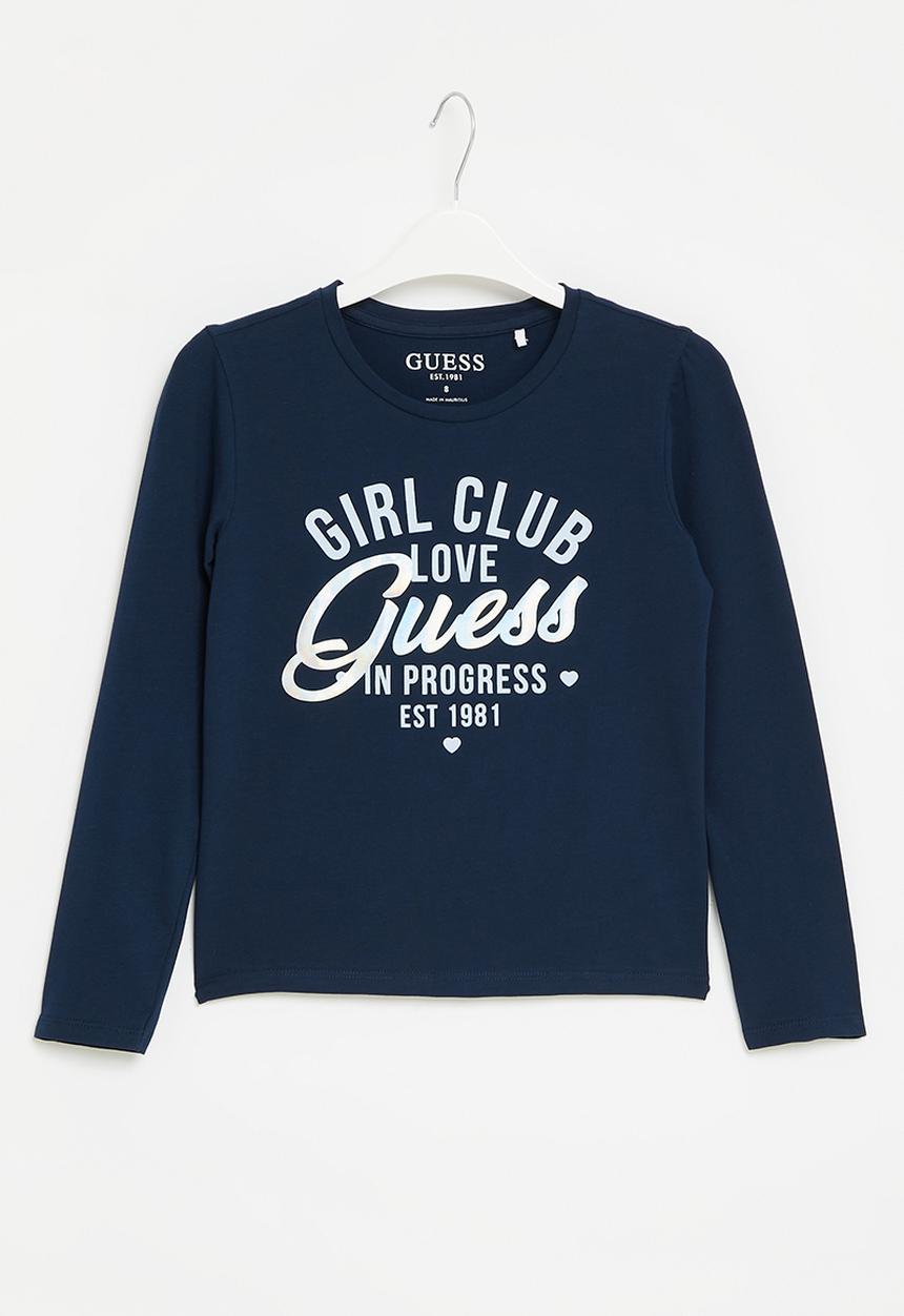 GUESS - Long sleeve t-shirt - secret blue