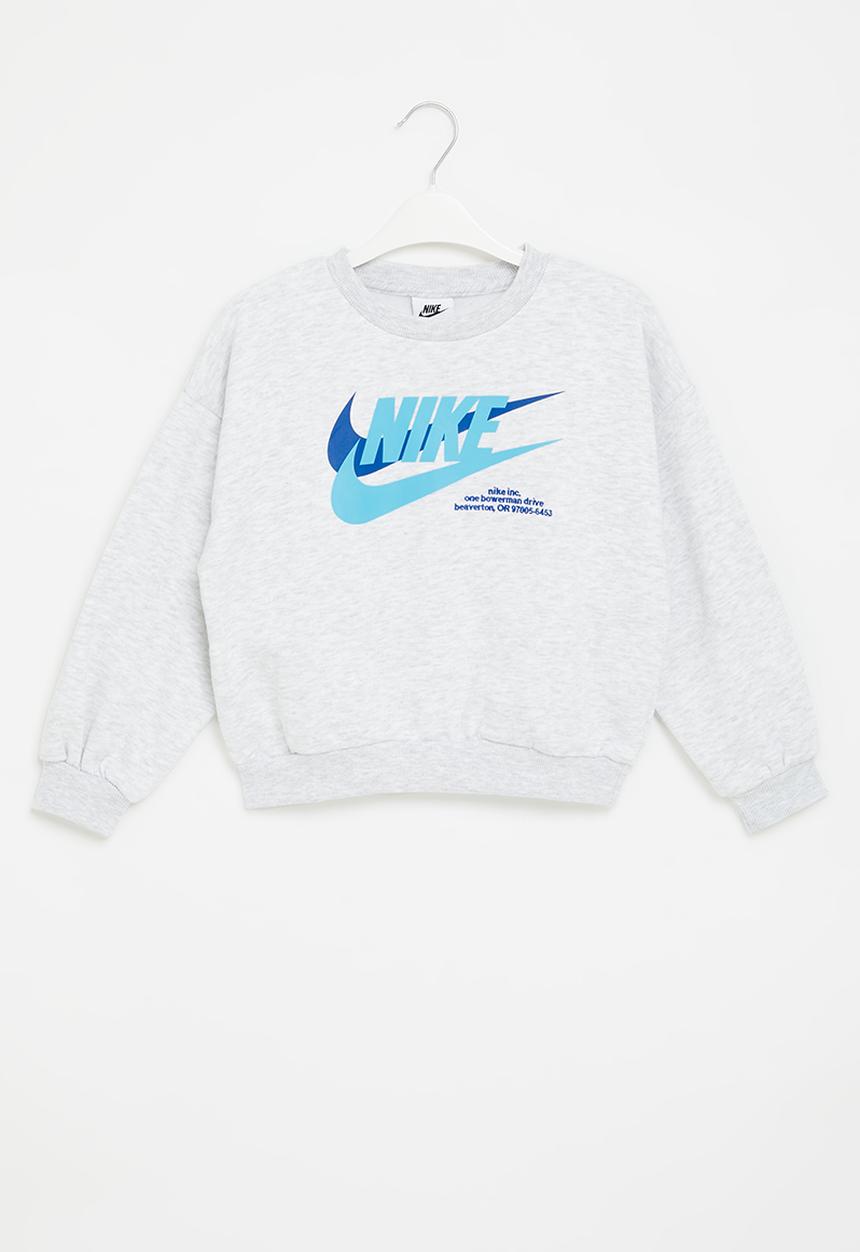 Nike - Nkn n nsw hbr icon flc crew - birch heather