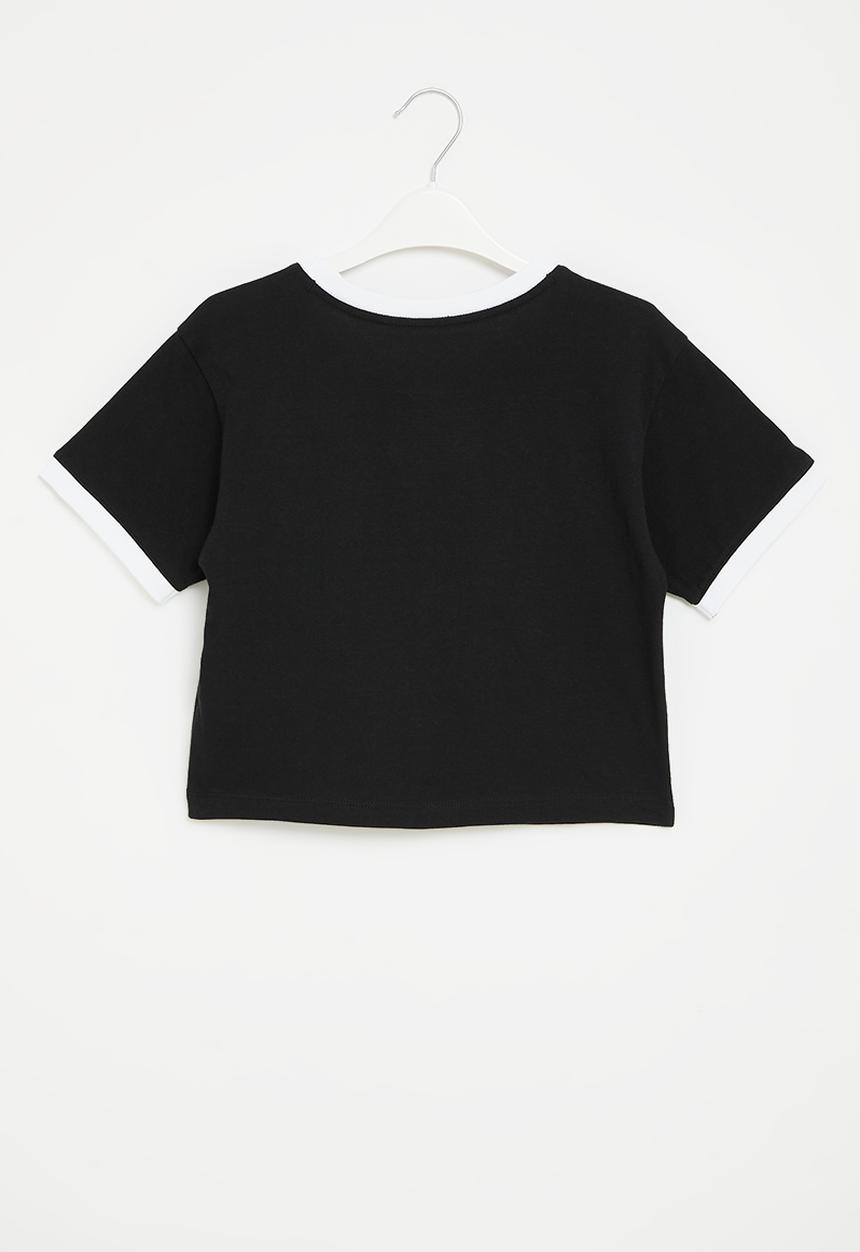 Nike - Nkg swoosh ringer tee - black