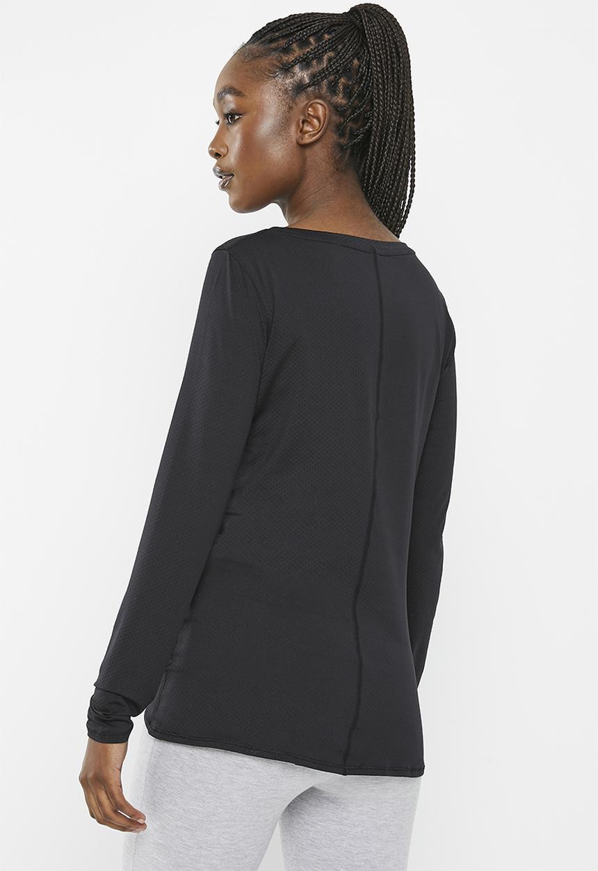 Under Armour - Hg armour long sleeve - black & metallic silver
