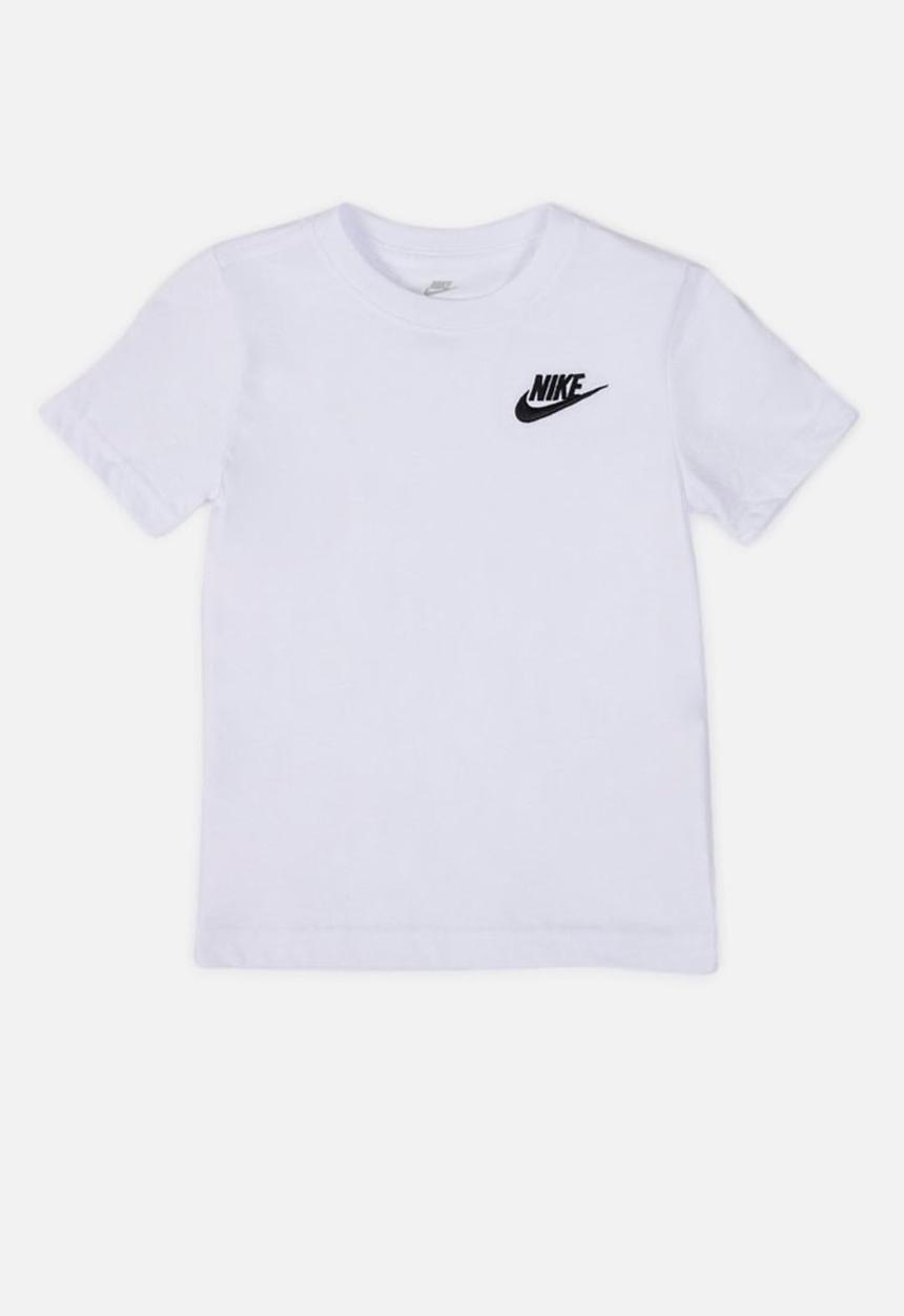 Nike - Nkb nsw embroid futura tee - white