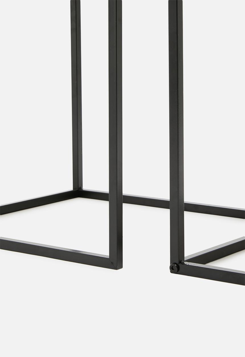 H&S - Tyla nested tables - natural & black