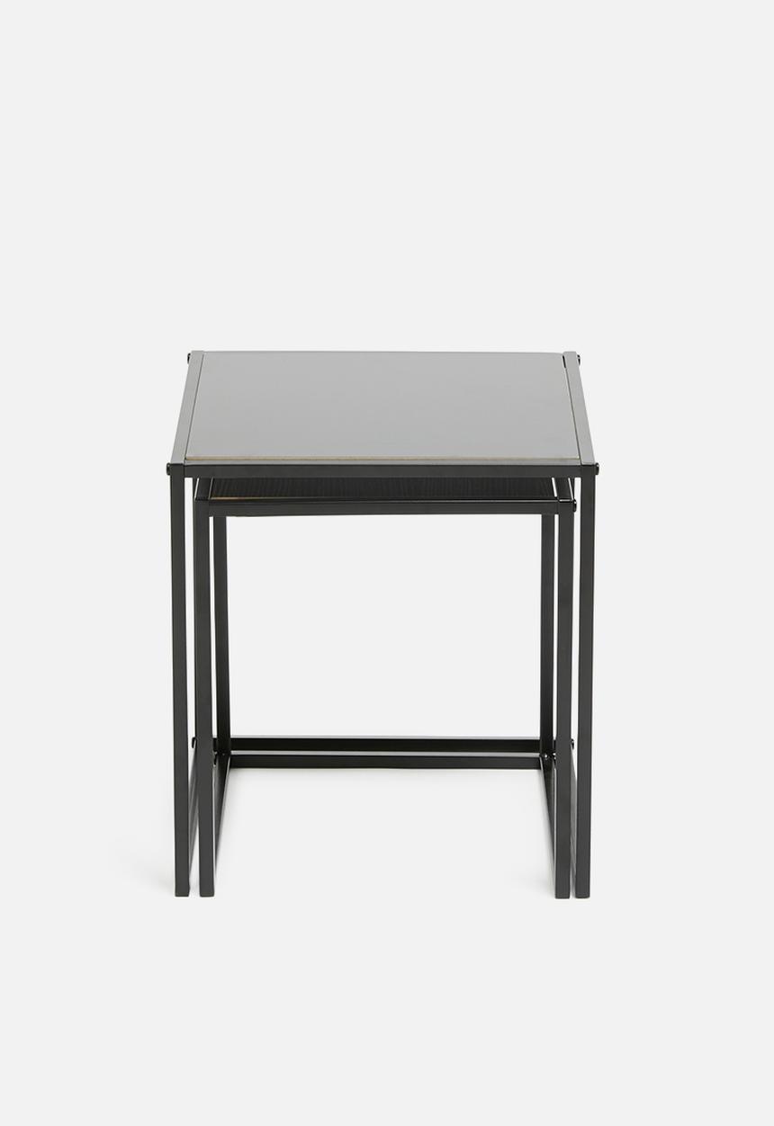 H&S - Teigen nested tables - black