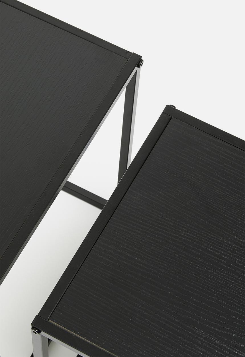 H&S - Teigen nested tables - black