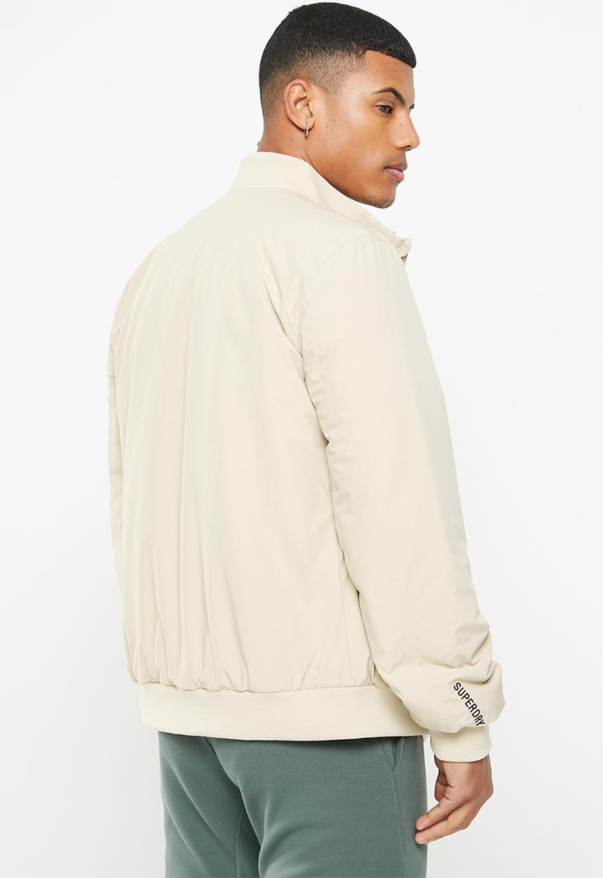 Superdry. - Code training harrington - pelican beige