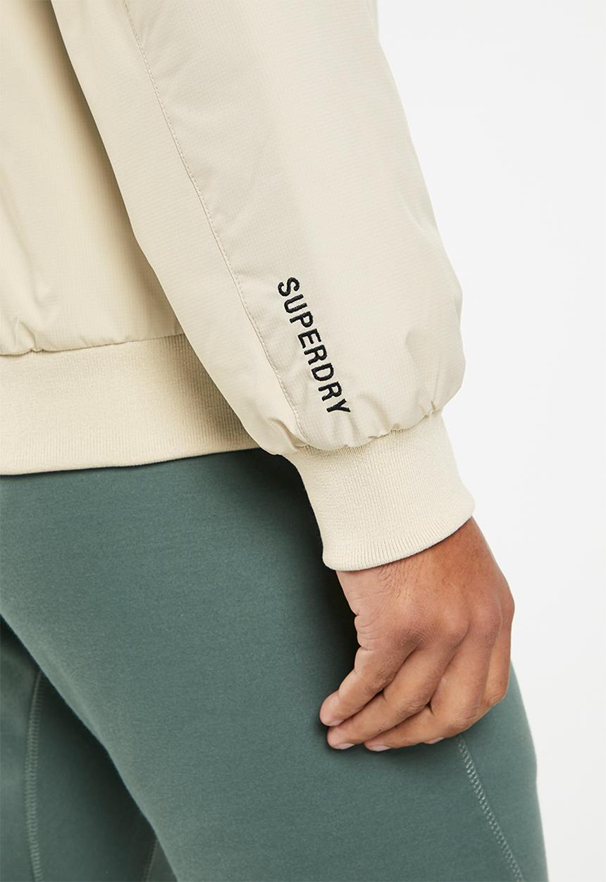 Superdry. - Code training harrington - pelican beige