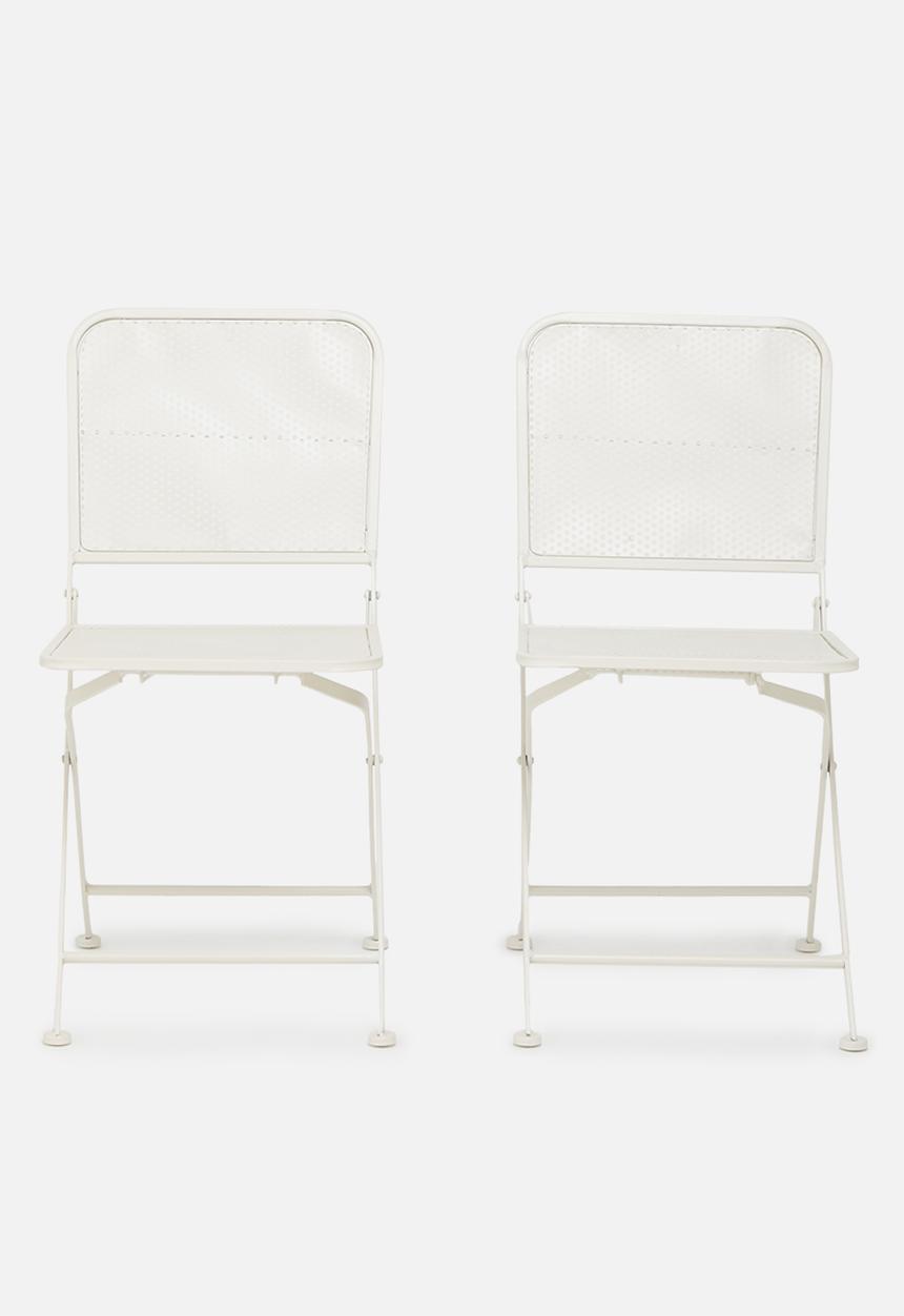 H&S - Kotra outdoor furniture set - white