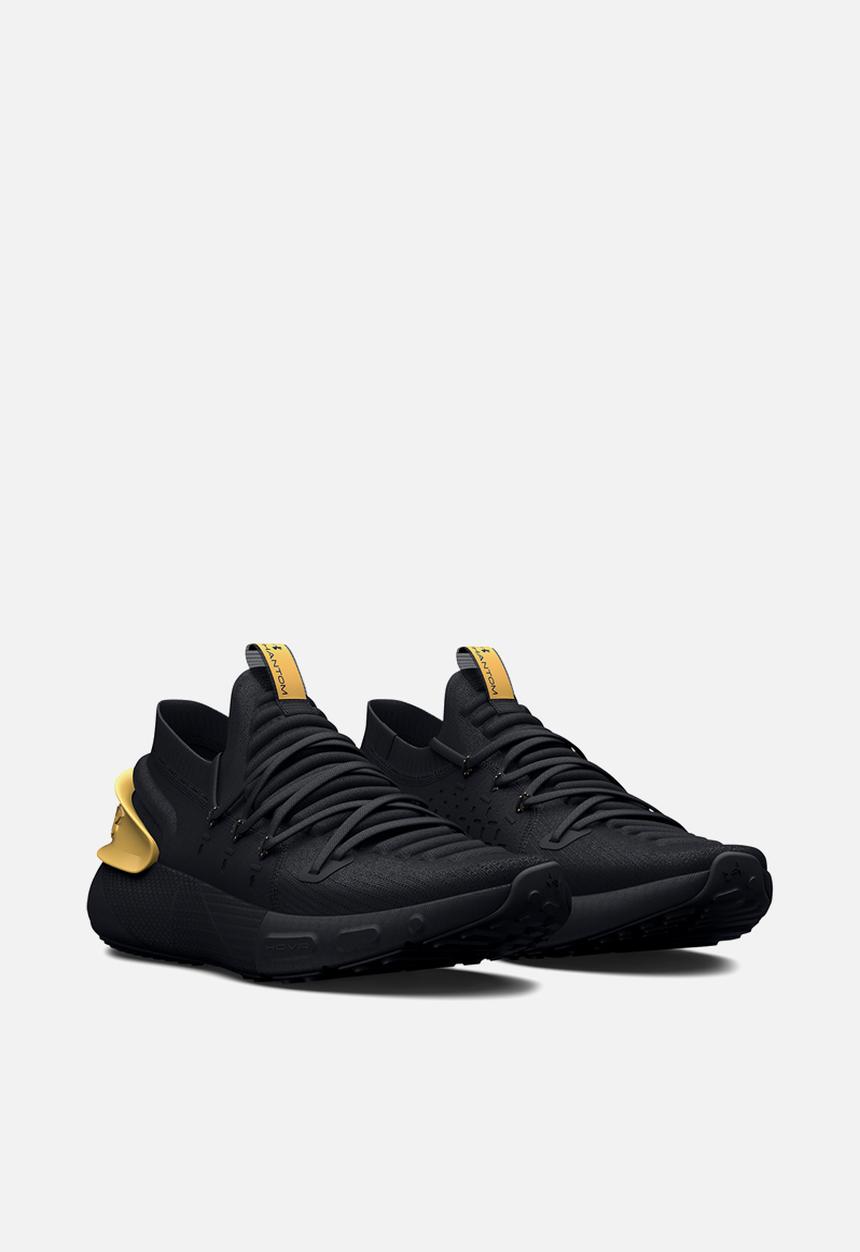 Under Armour - Ua w hovr phantom 3 mtlc - black/metallic gold