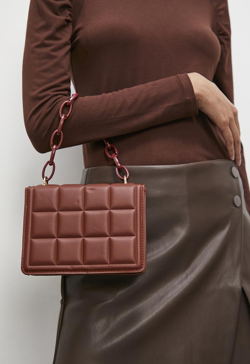 edit - Haisley crossbody bag - burgundy