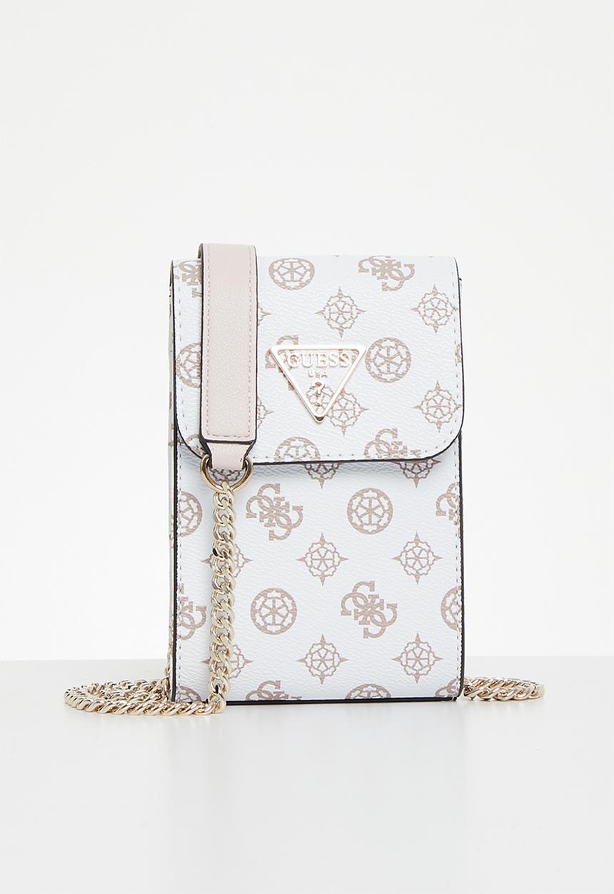 GUESS - Noelle flap chit chat - white logo