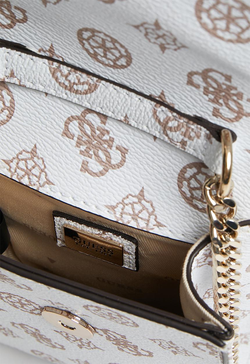GUESS - Noelle flap chit chat - white logo