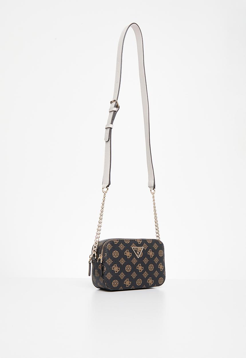 GUESS - Noelle crossbody camera - mocha logo