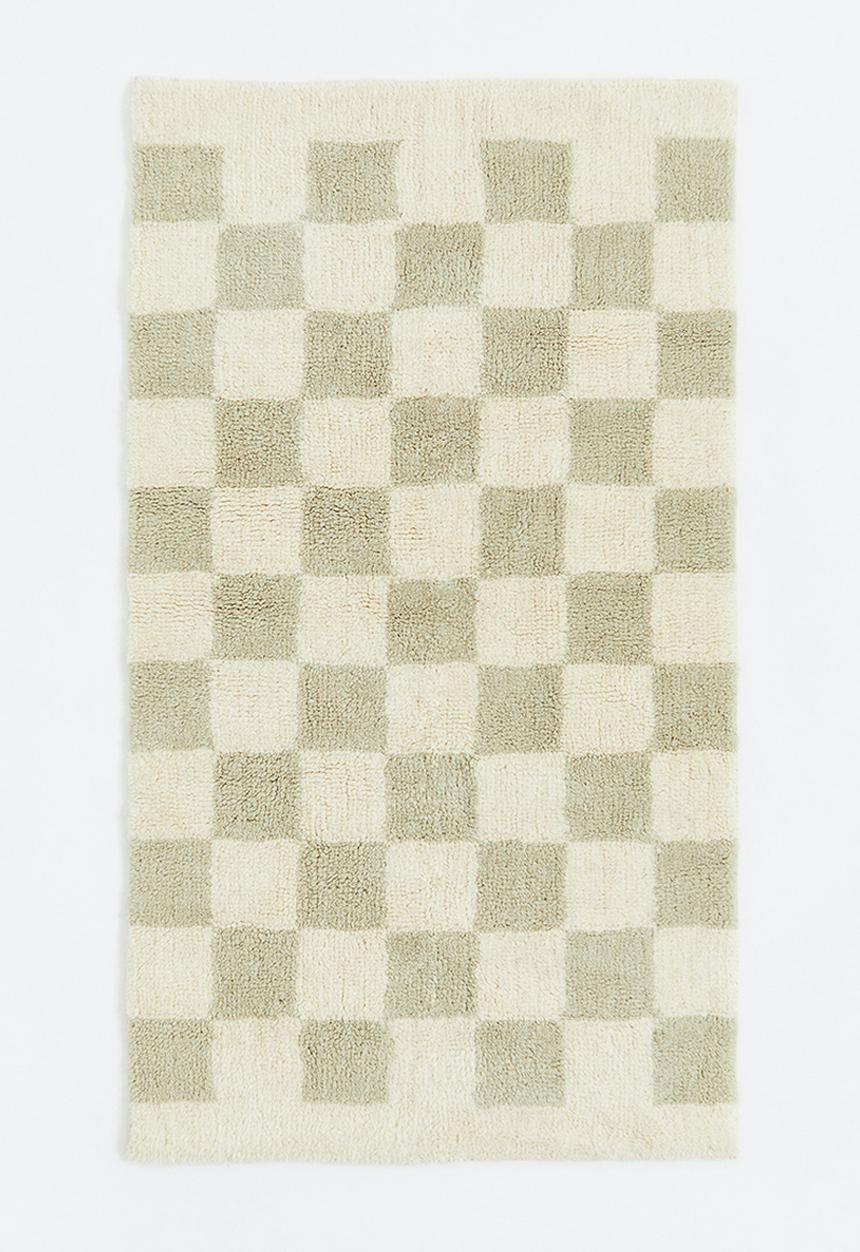 H&M - Wool-blend rug - white multi