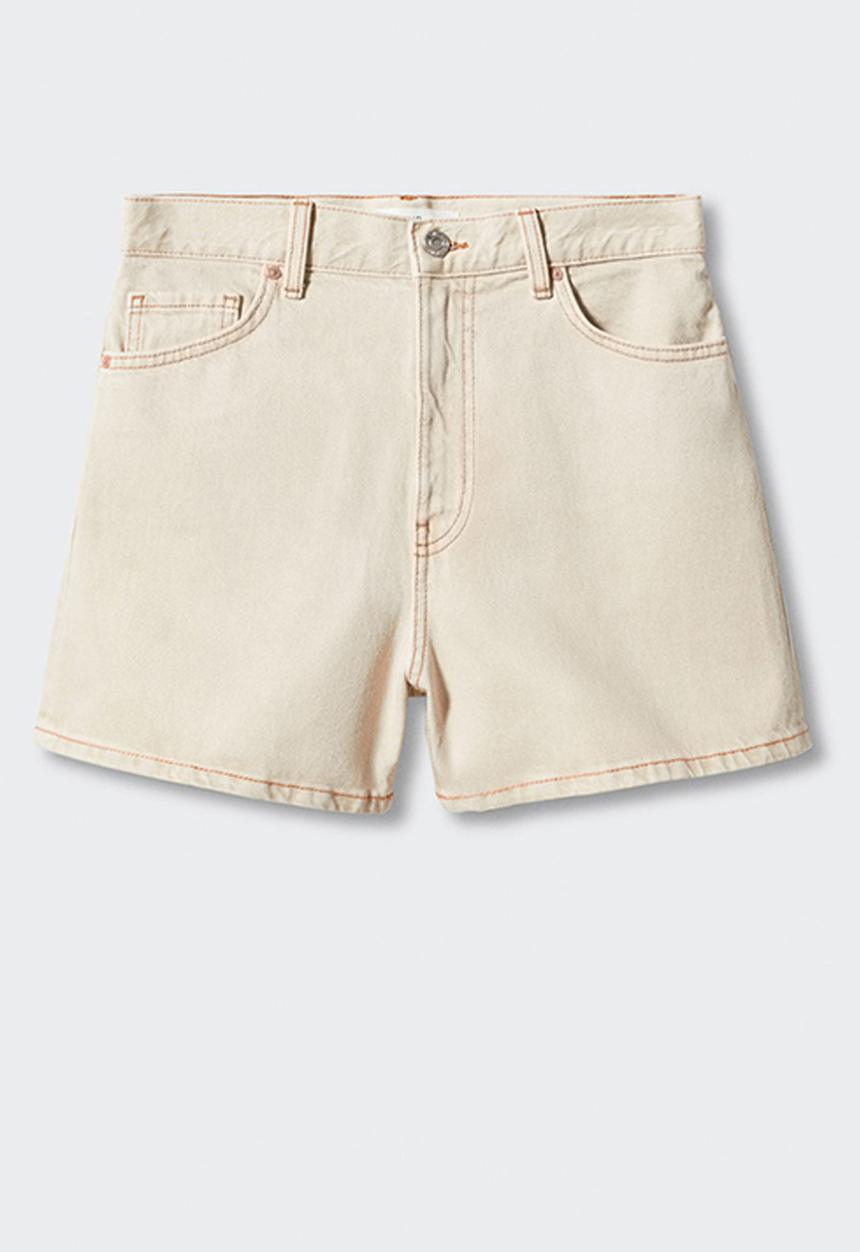 MANGO - Shorts zoe - sand