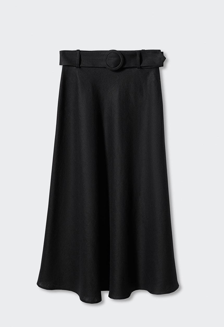 MANGO - Skirt gala - black