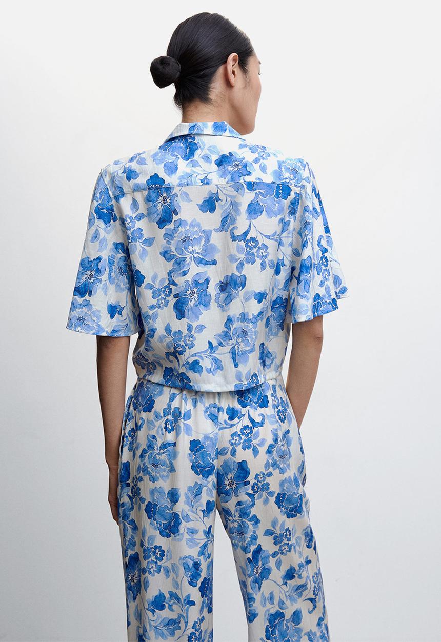 MANGO - Shirt milos - mid blue