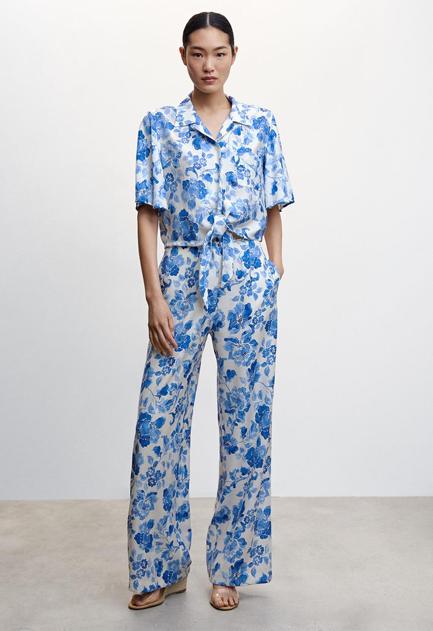 MANGO - Shirt milos - mid blue
