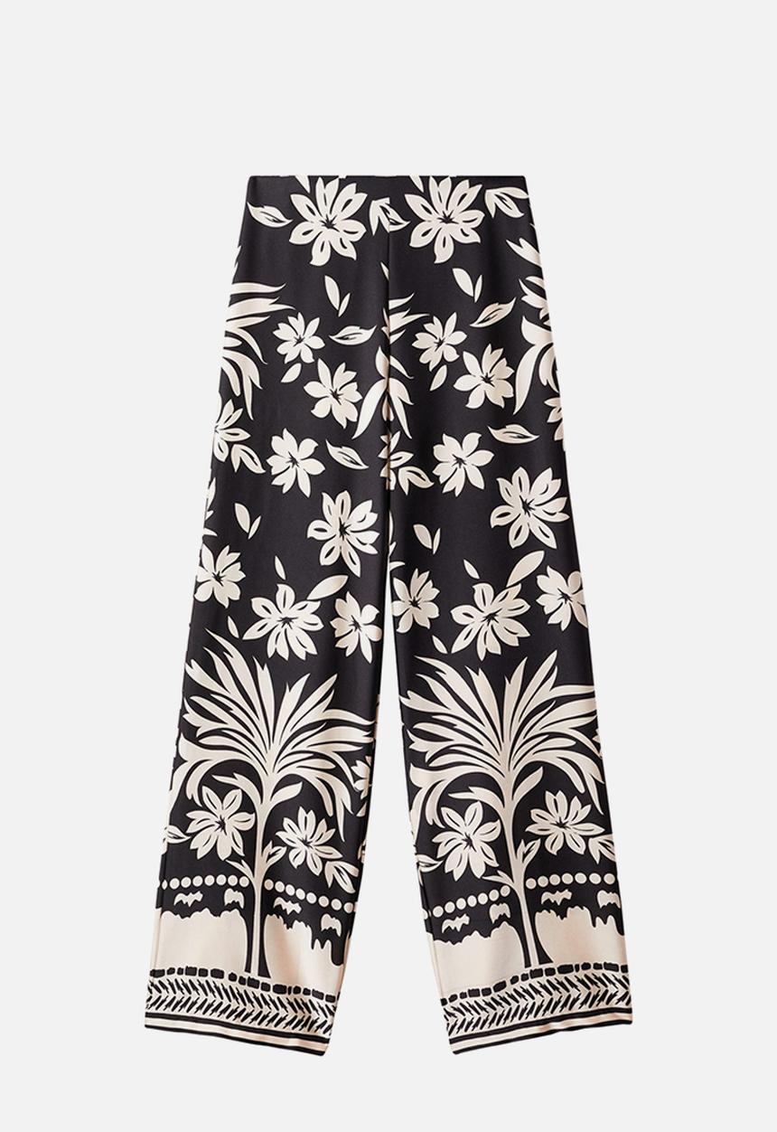 MANGO - Trousers selena - black