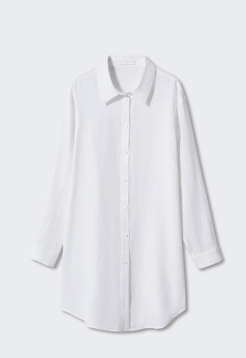 MANGO - Shirt cogee - off white
