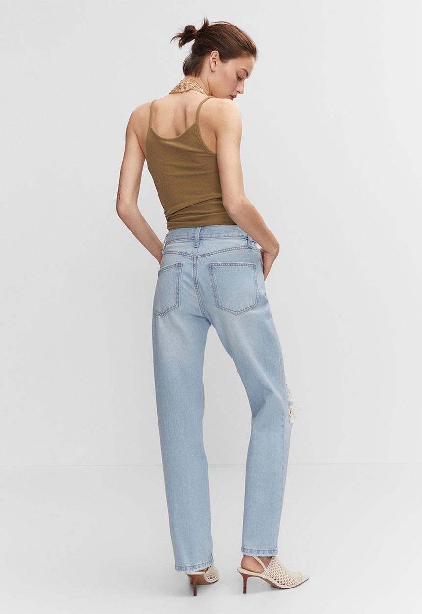 MANGO - Jeans mati - light denim blue